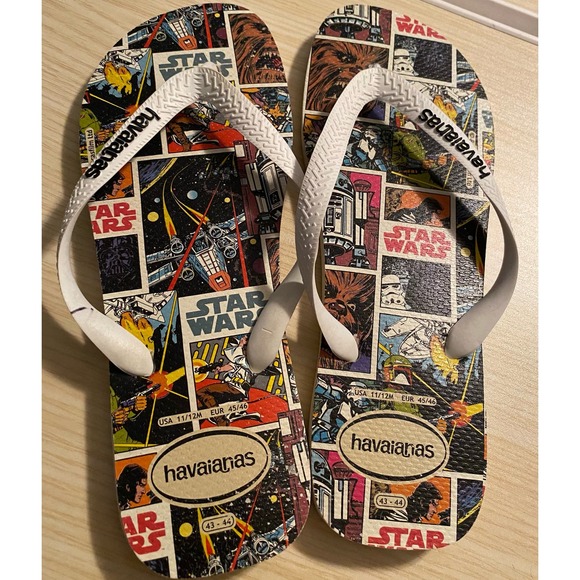 Havaianas Star Wars Men's Flip Flops - Comic Print - Picture 1 of 2